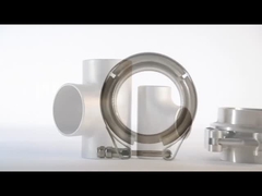 チタニウムのフランジ