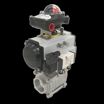 よい価格 固体装置 カーボン鋼用 フレンジ式気圧式ボールバルブ オンライン