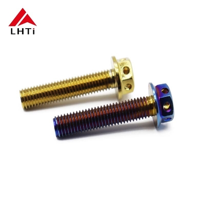 よい価格 カスタムチタンヘックスボルト ナッツ 1.0mm ピッチ 5mm-500mm 長さ オンライン