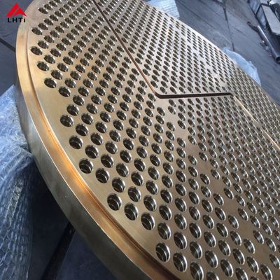 よい価格 熱交換器のためのASME B265のチタニウム装置チタニウムのTubesheet オンライン